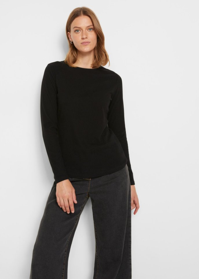 Thermoshirt mit Rundhalsausschnitt
