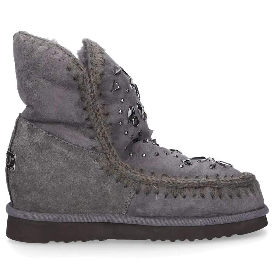 MOU - Snowboots NEW STONES gefüttert - grau