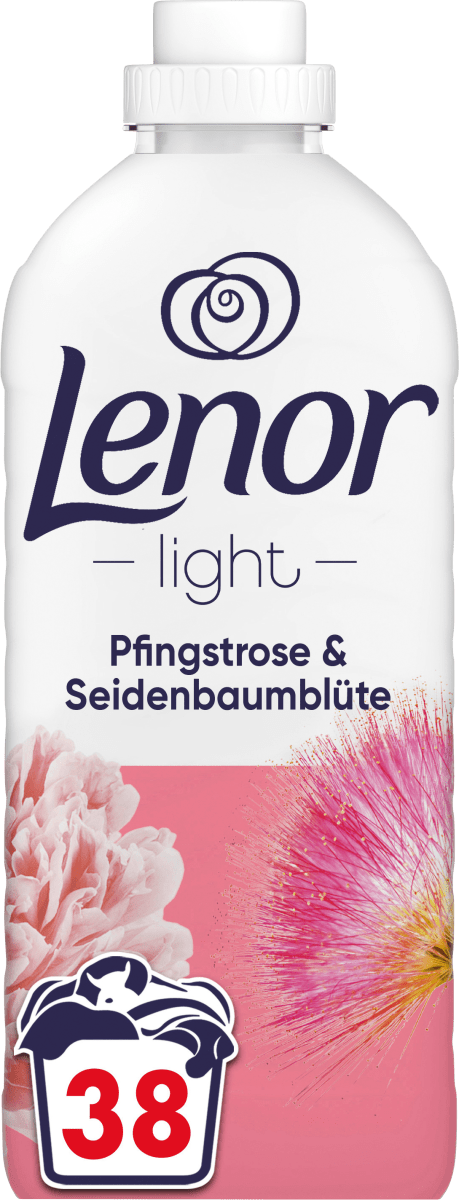 Weichspüler Light Pfingstrose & Seidenbaumblüte 38 WL, 0,95 l