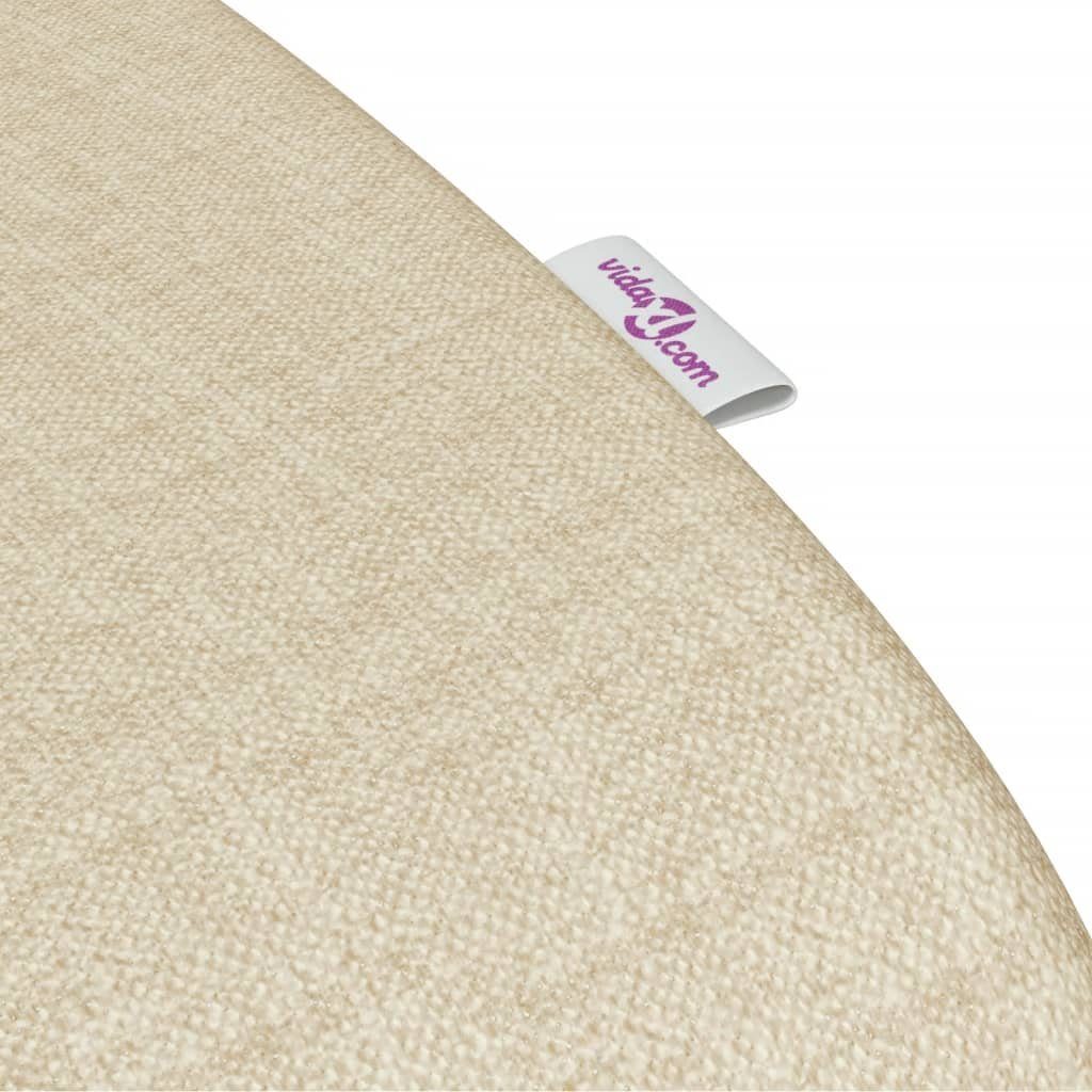 vidaXL Schaukelstuhl Kniestuhl Creme 55x84x55 cm Birkensperrholz (1 St)