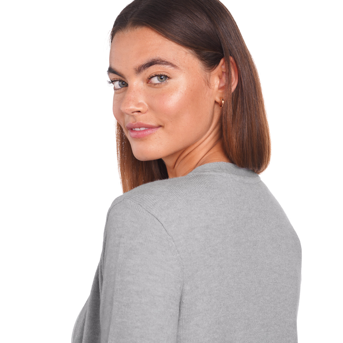 Damen Strickjacke mit zwei Einschubtaschen