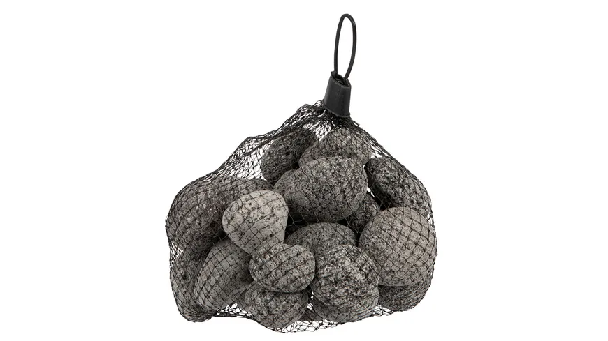 EUROSAND Deko Lava Steine 500 g anthrazit