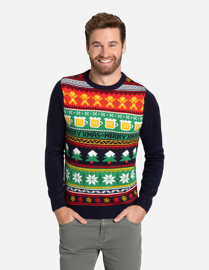 Strickpullover - Weihnachten