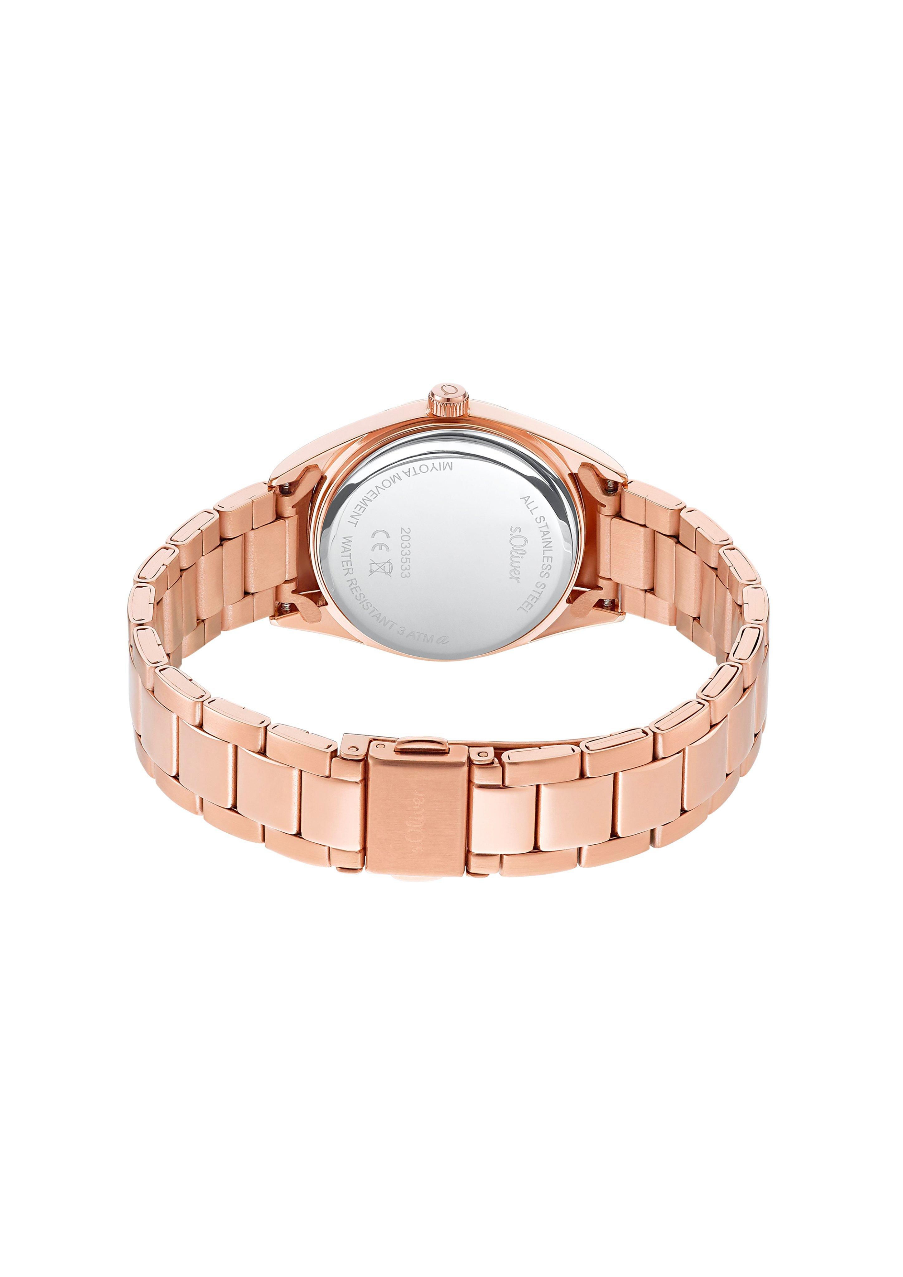 Moderne Armbanduhr aus Edelstahl  6006345-44B0