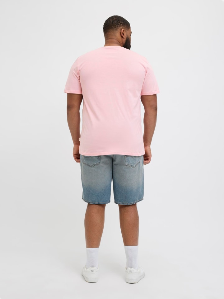 JACK & JONES PLUS T-shirt in Tickled Pink günstig kaufen