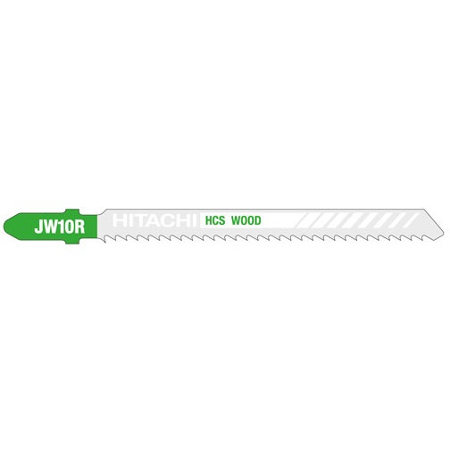 HiKOKI Zubehör 750019 JW10R Stichsägeblatt für Holz 100,4/75,0 x 7,2 x 1,5 mm, 5 Stück