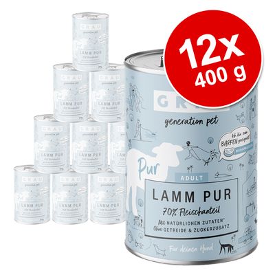 Sparpaket GRAU 12 x 400 g