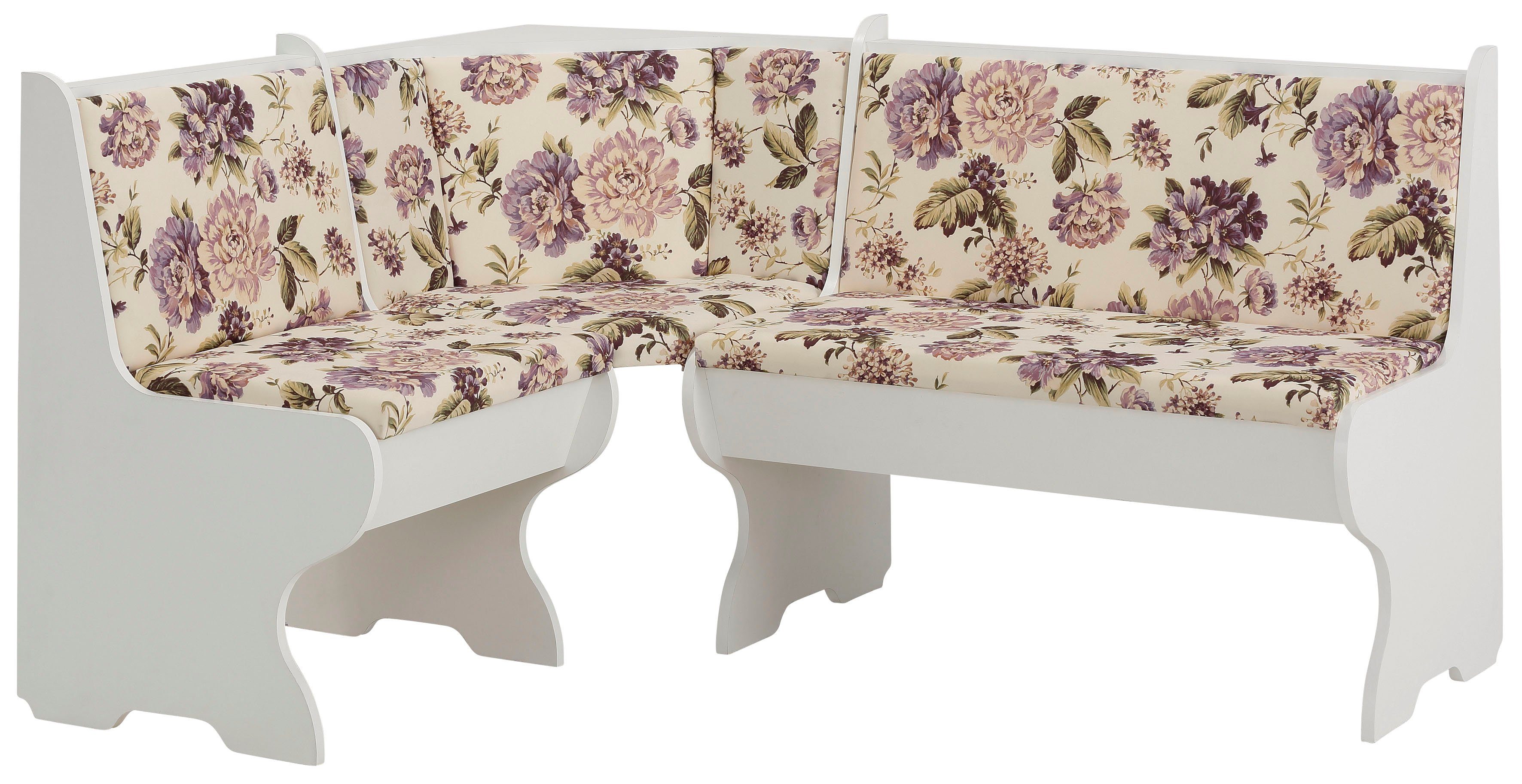 Home affaire Eckbankgruppe Minden 3, (Set, 4-tlg), im rustikalen Landhausstil