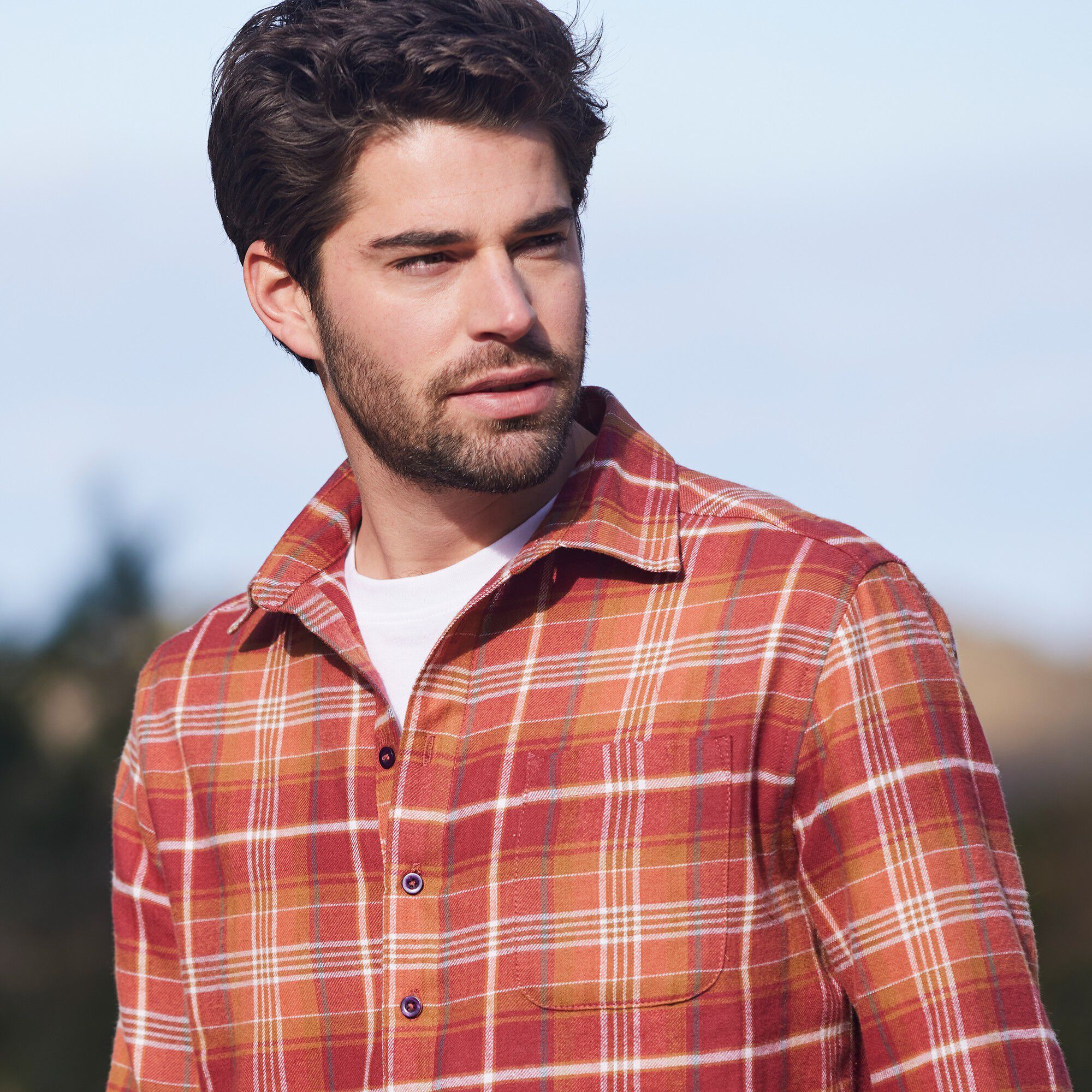 Chemise extra-longue carreaux flanelle