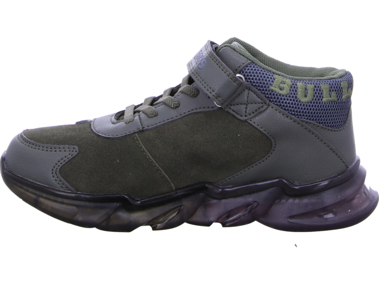 DIVERSE Jungen Halbschuhe grün T-Rex Mid