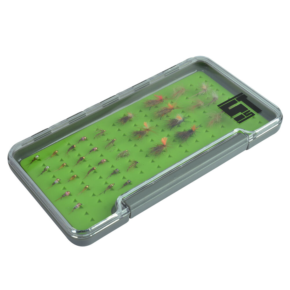 „Silverstone Waterpro“ guminė plona/didelė muselių dėžutė (talpa 121 muselė)