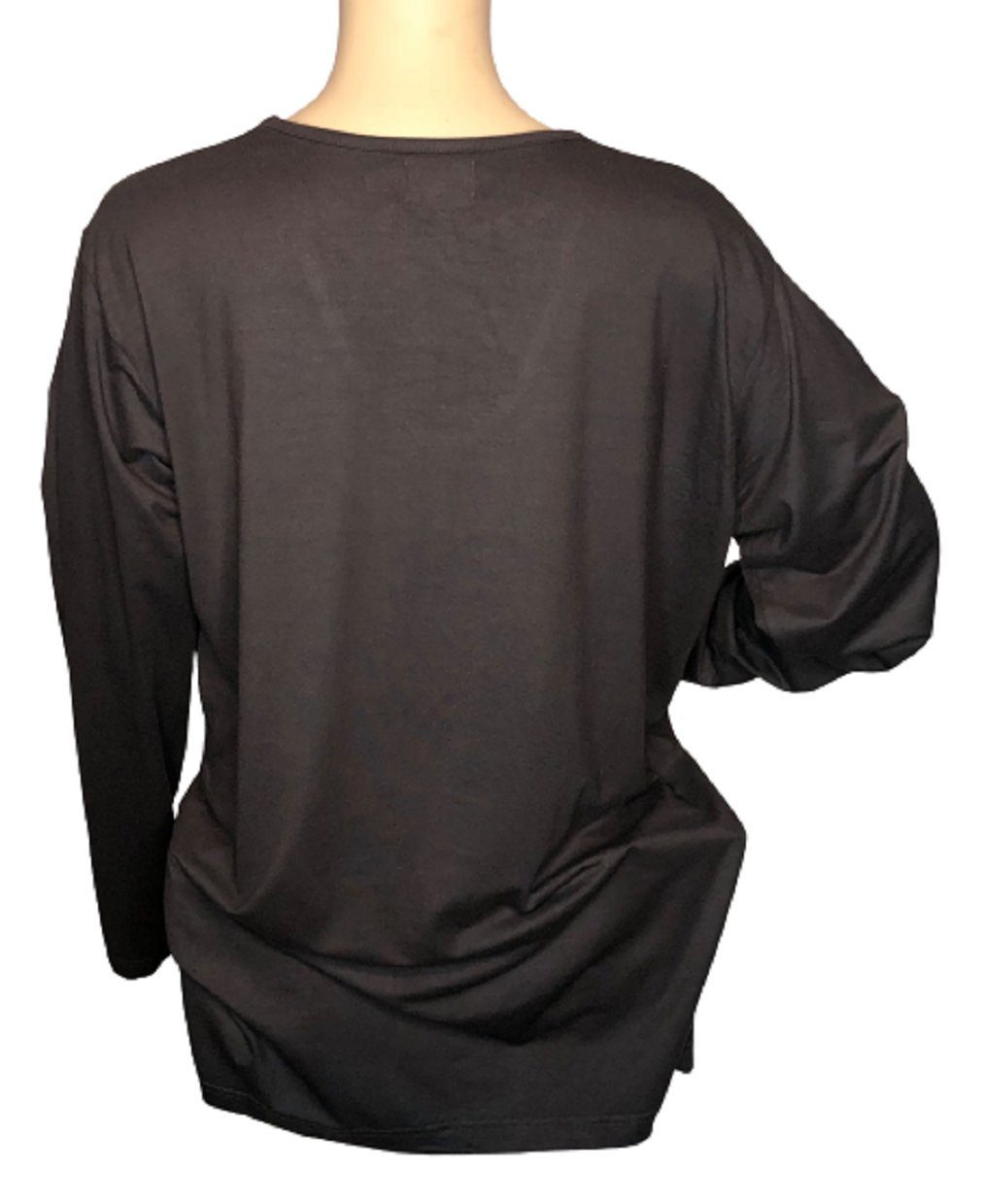 fischer collection Umstandsshirt N-22831 braun langarm 46