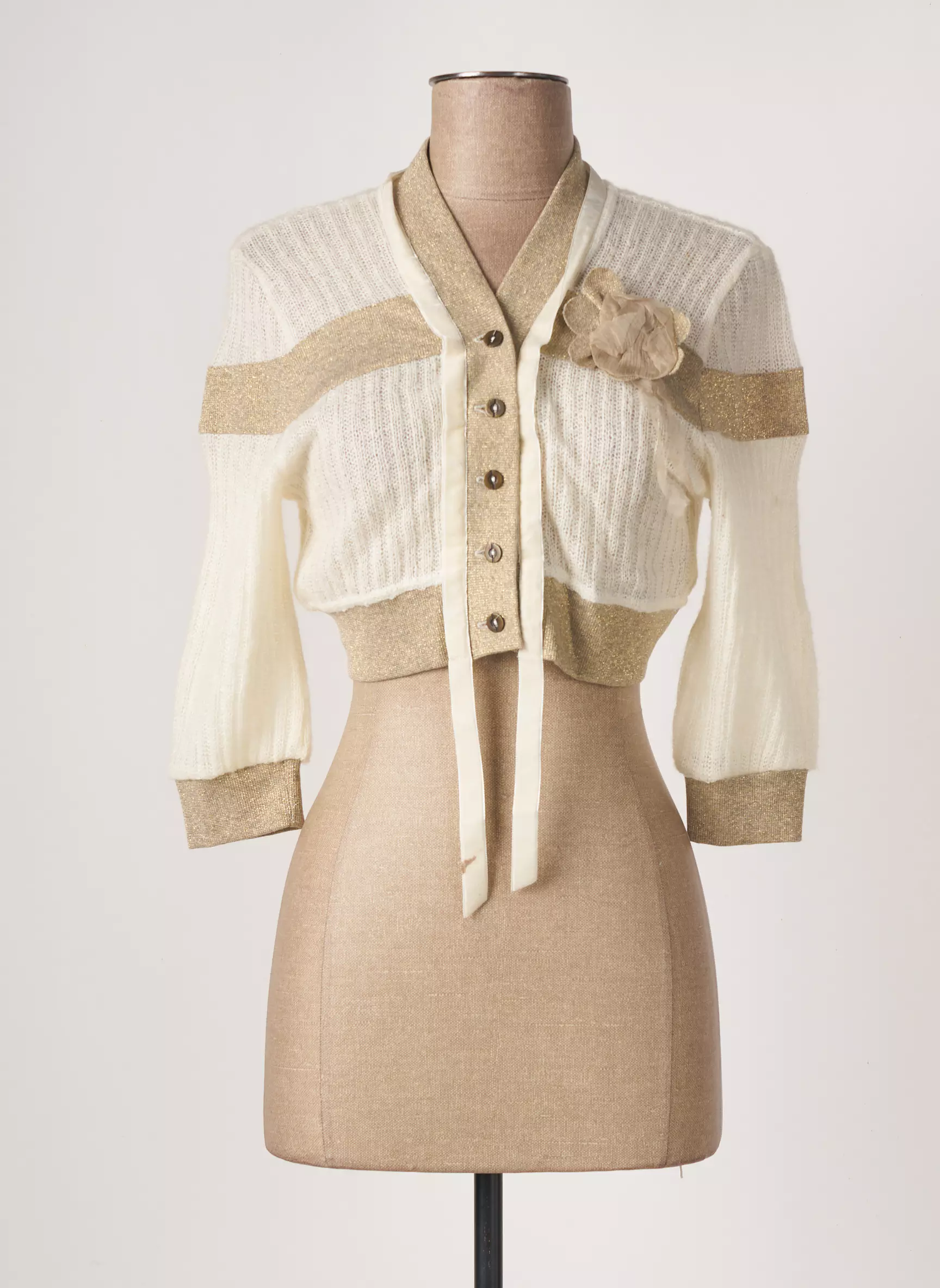 Carlopik Cardigans Femme couleur beige