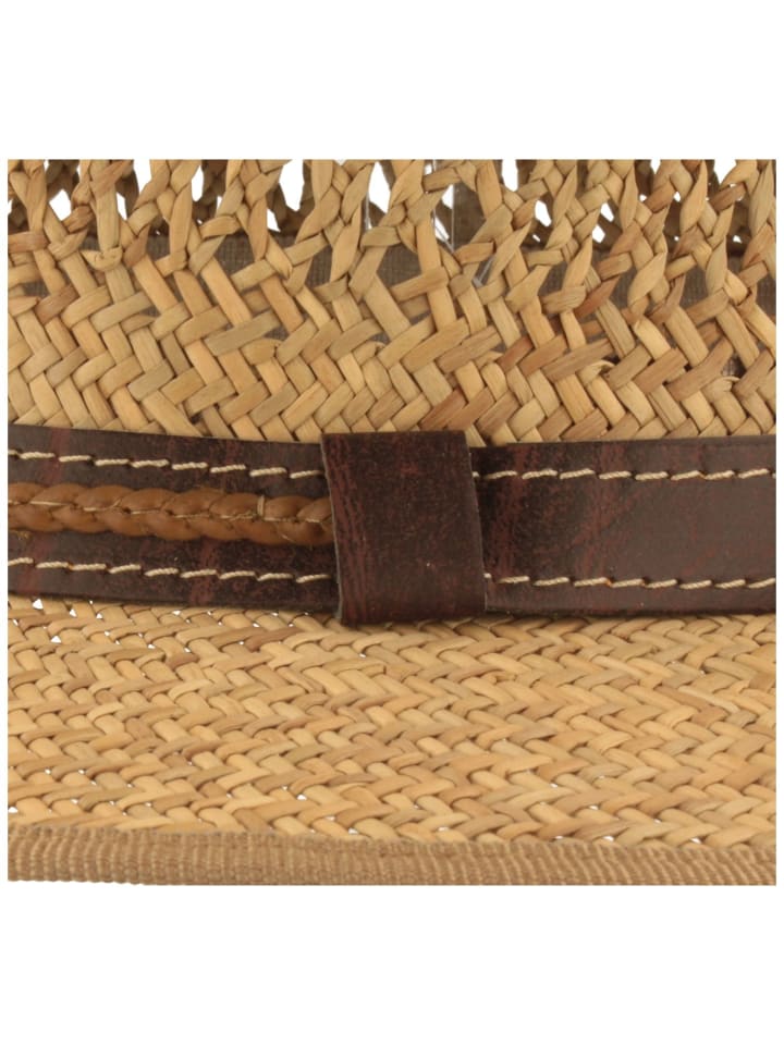 BREITER Strohhut in beige günstig kaufen