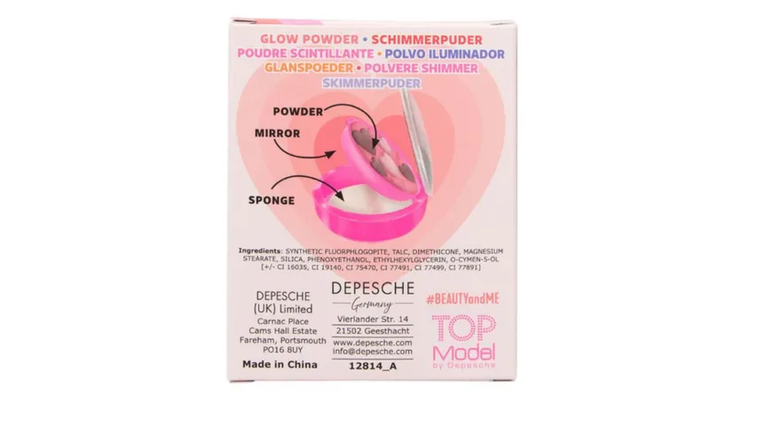 TOPModel Glow Puder BEAUTY and ME