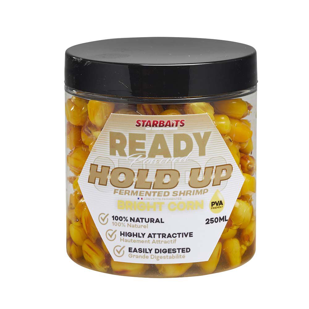 Graines Cuites Starbaits Ready Seeds Bright Corn Hold Up 250ml