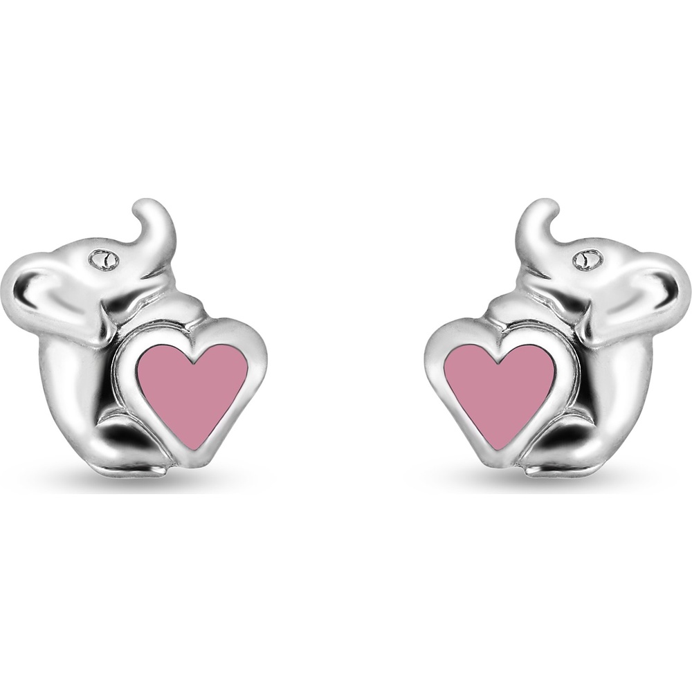 FAVS Boucles d'oreilles à fermoir à poussette 925 Argent Boucles d'oreilles