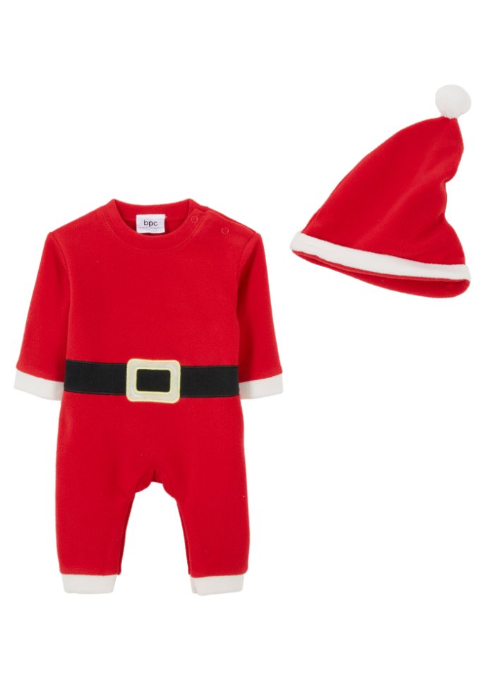 Baby Overall + Mütze (2-tlg. Set) Weihnachten