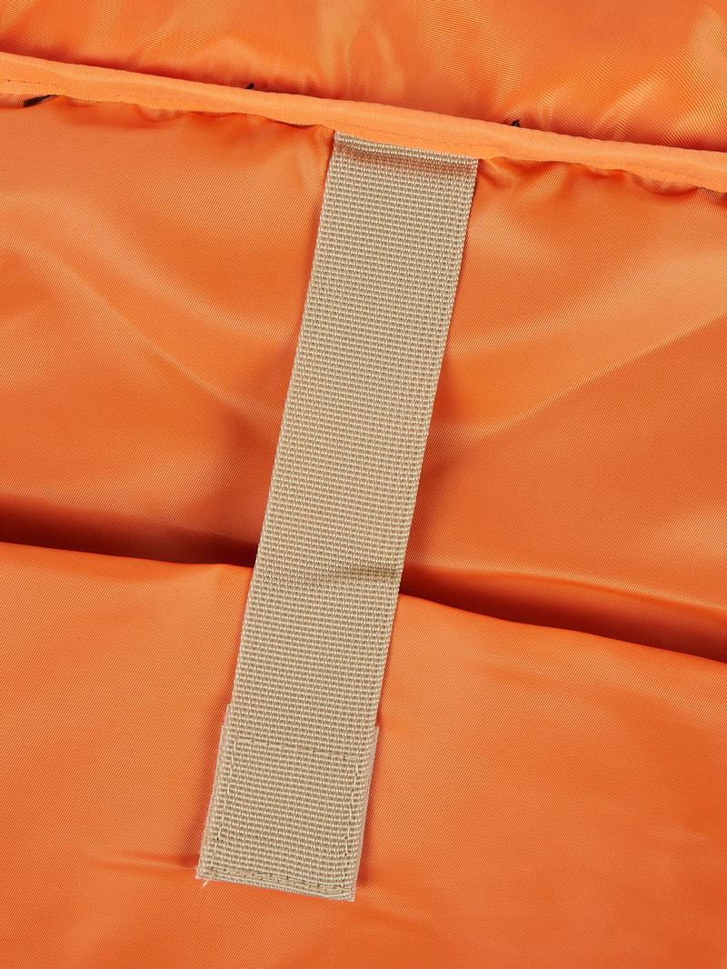 Rucksack aus Textil in beige