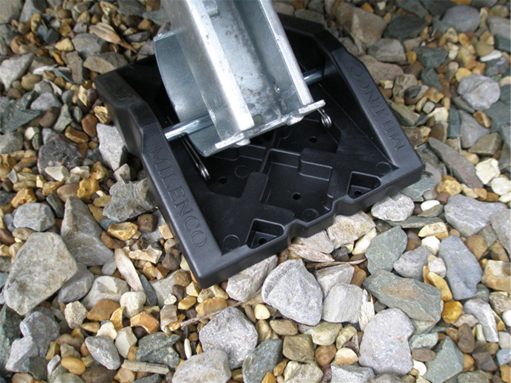 Milenco Stacka Jackfoot Grundplatte