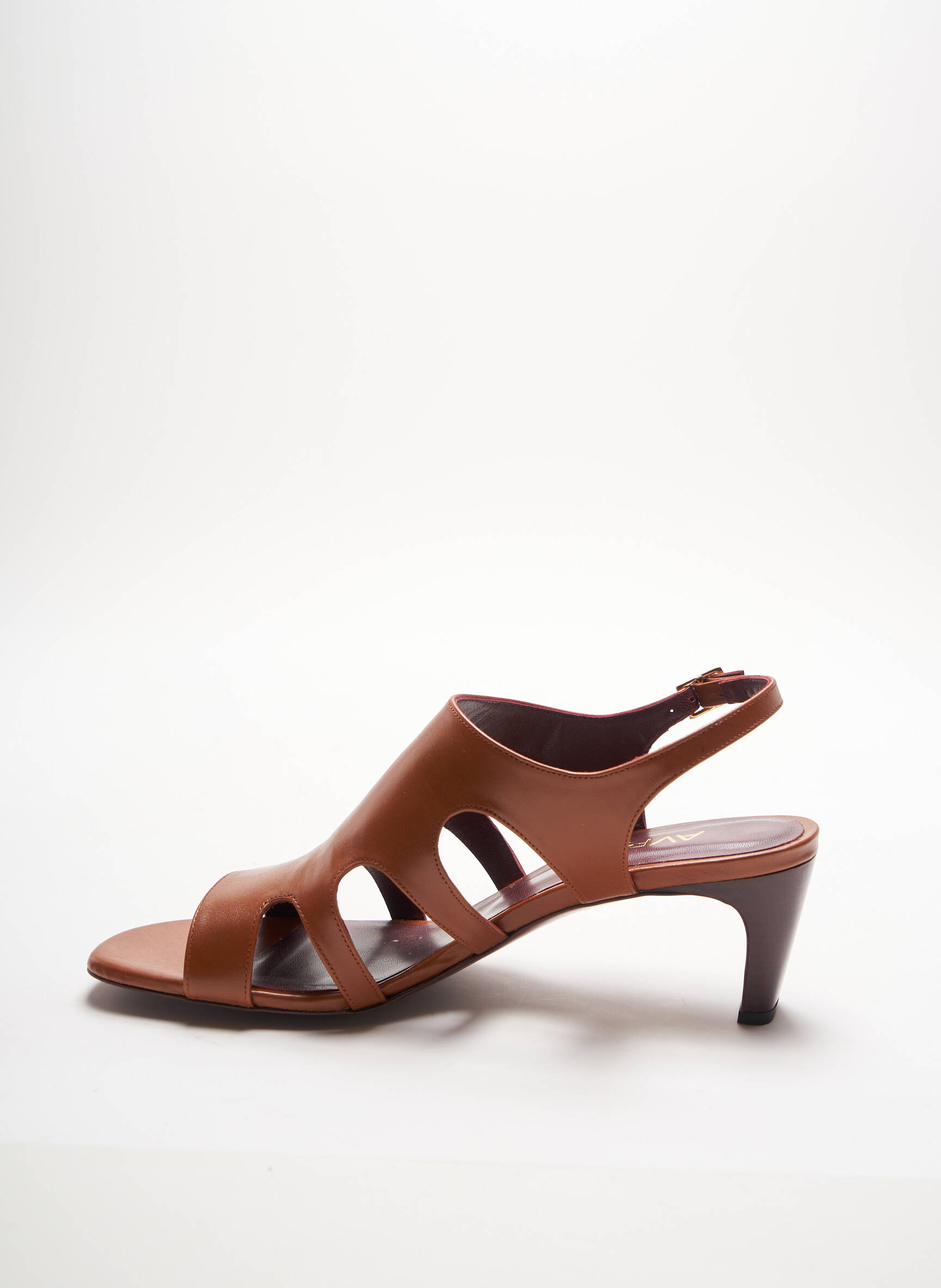 Avril Gau Sandales Nu Pieds Femme couleur marron