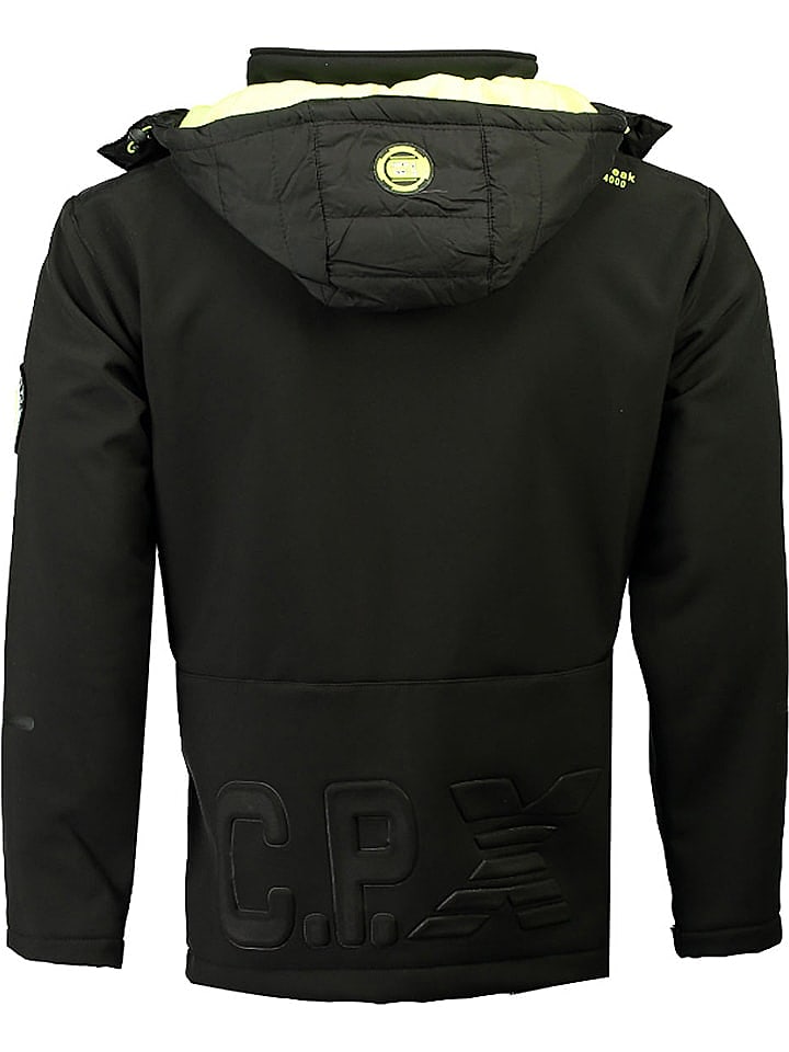Canadian Peak Softshelljacke in Schwarz günstig kaufen XXL