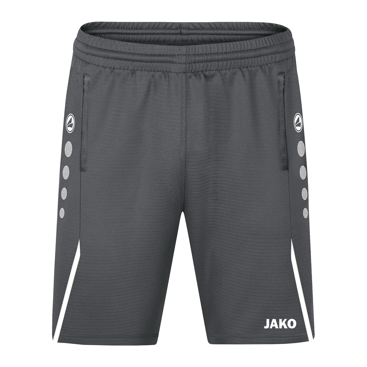 JAKO Challenge Trainingsshort Grau Weiss F821