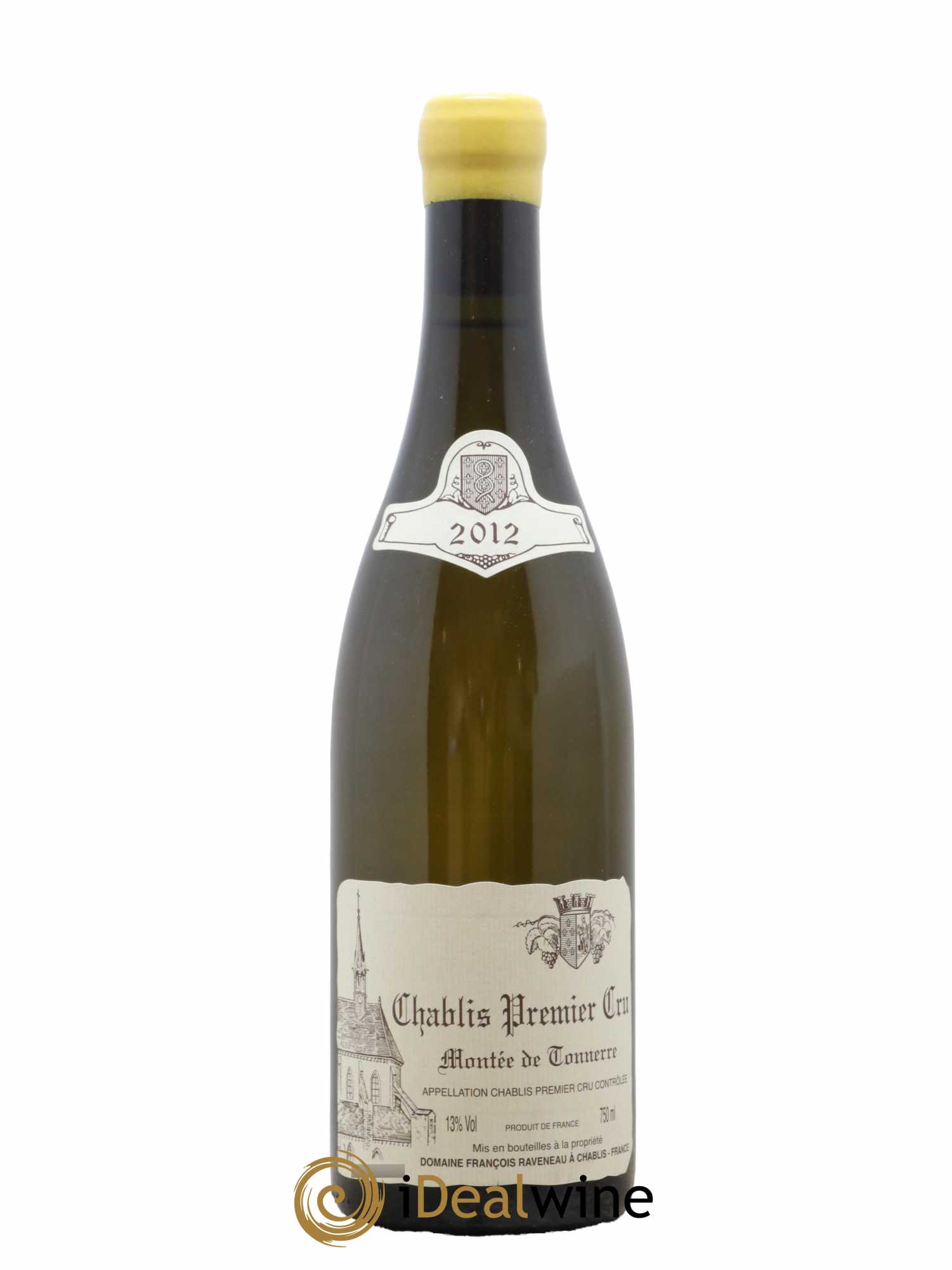 Chablis 1er Cru Montée de Tonnerre Raveneau (Domaine)  2012 - Lot de 1 Bouteille