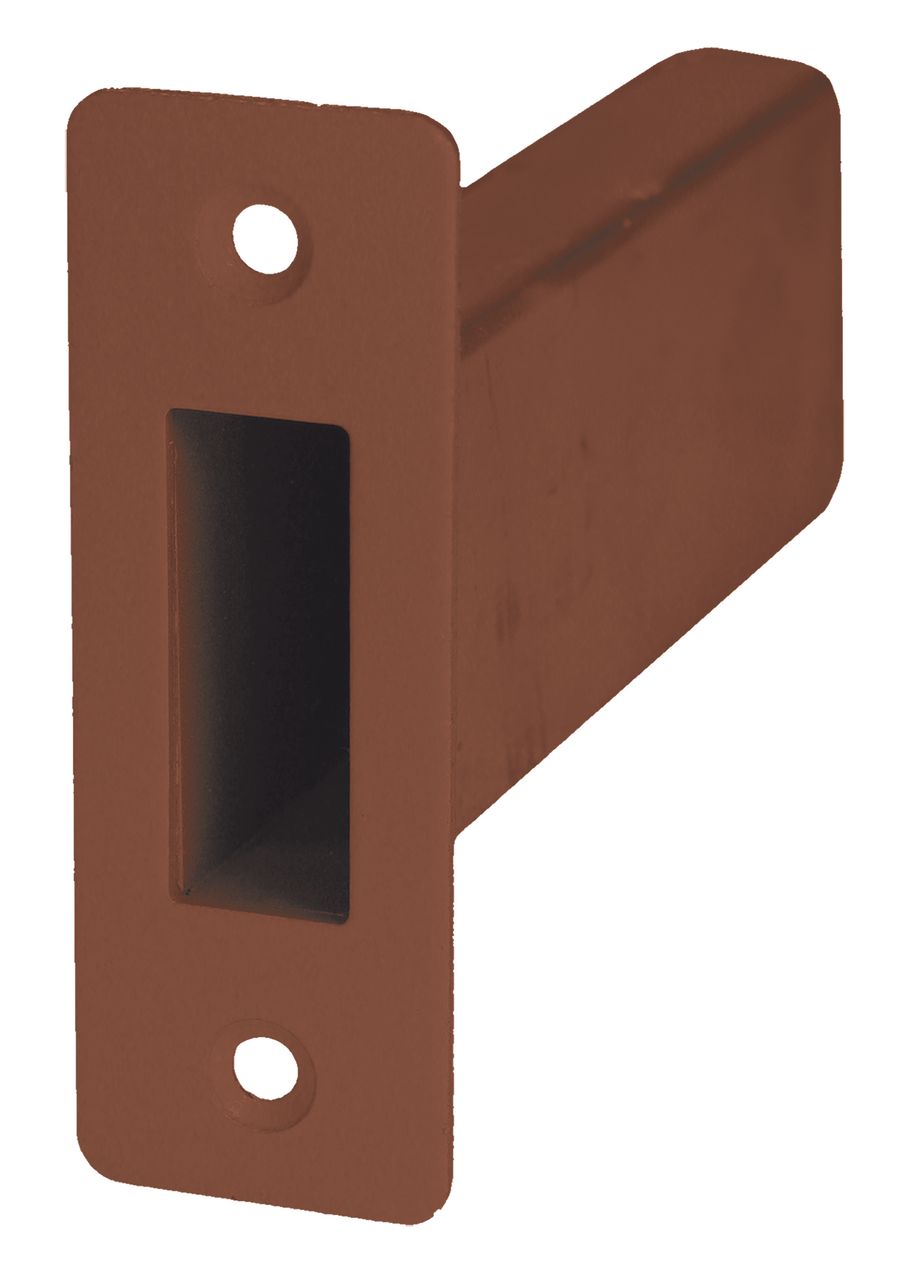 Basi Mauerabschlussblech - braun - optional zu PR800/900