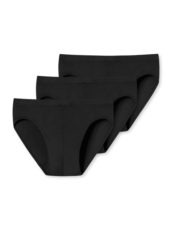 Schiesser Supermini Slip Uncover in Schwarz günstig kaufen