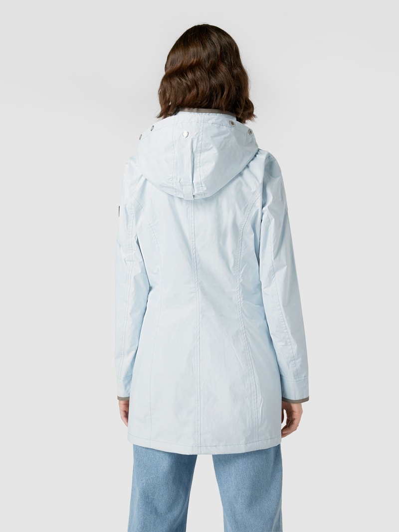 Funktionsjacke mit Kapuze Modell 'Westside' in hellblau