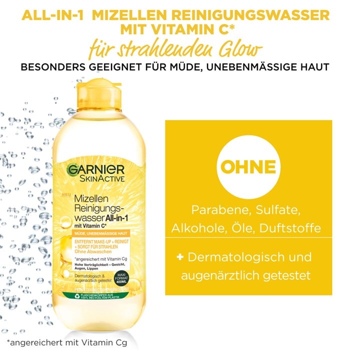 Mizellen Reinigungswasser All-in-1 mit Vitamin C