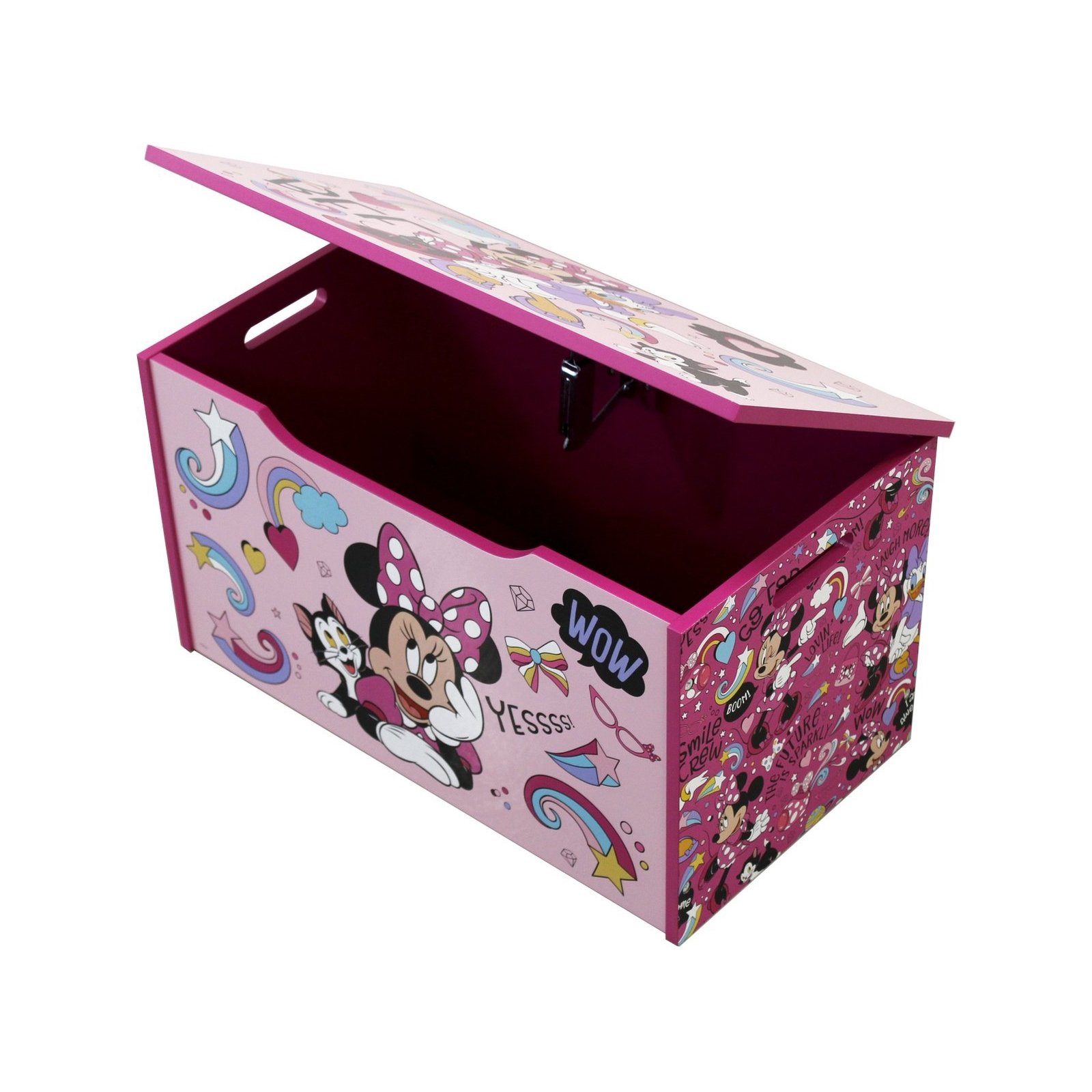 HTI-Living Spielzeugtruhe Aufbewahrungstruhe Minnie Maus (Stück, 1 St)