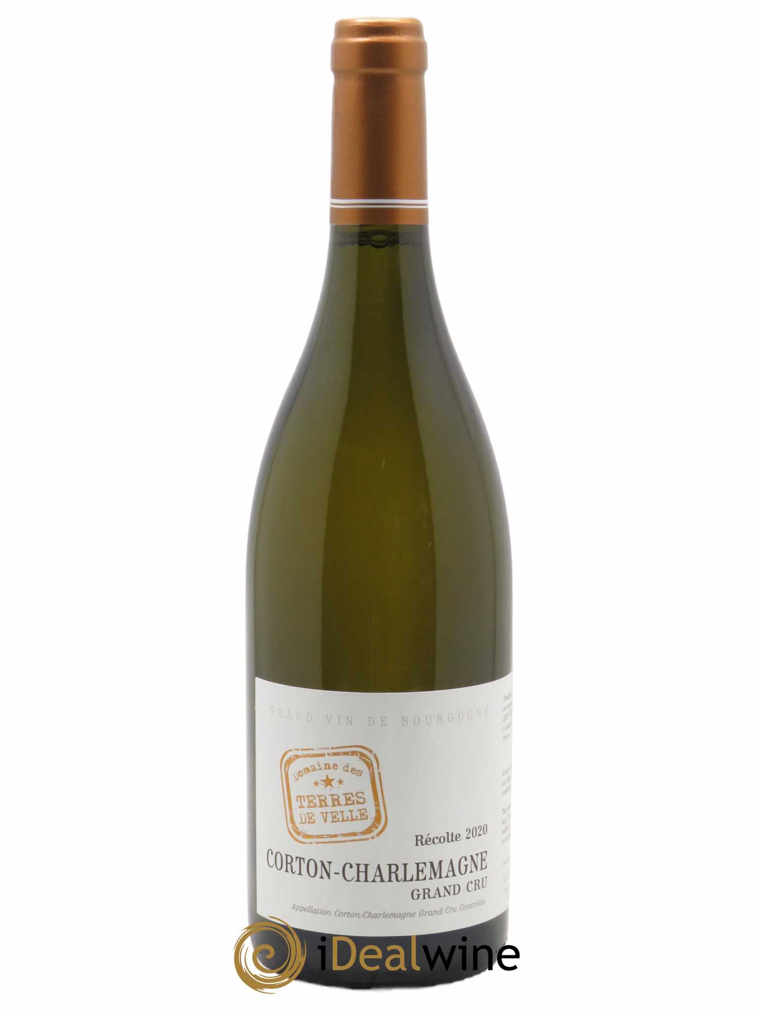 Corton-Charlemagne Grand Cru Terres de Velle  2020 - Lot de 1 Bouteille