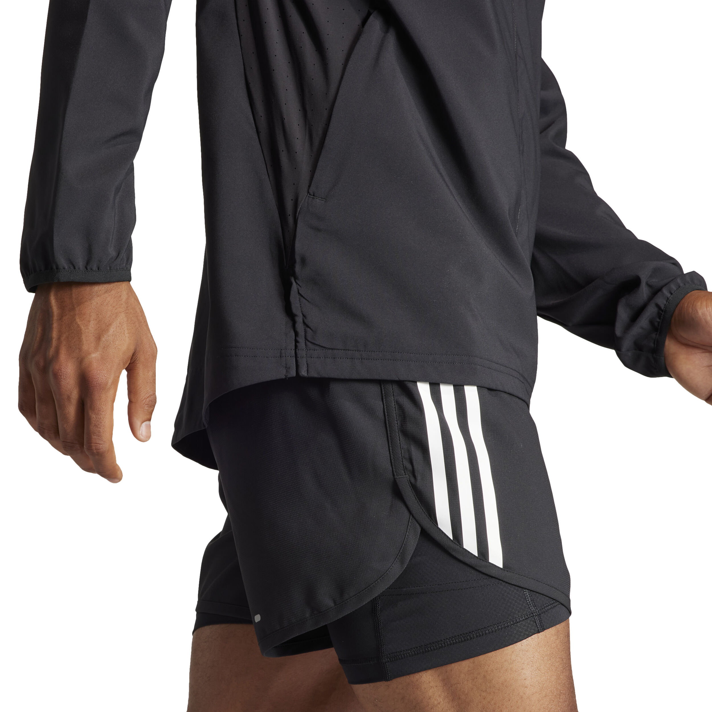 Adizero E Laufjacke Herren - Schwarz