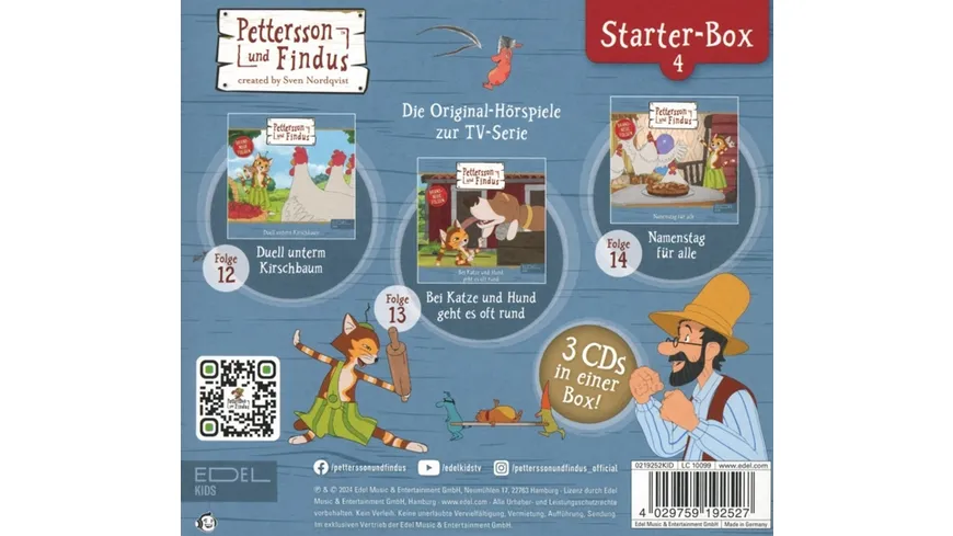 Starter-Box (4),Folge 12-14 Pettersson und Findus