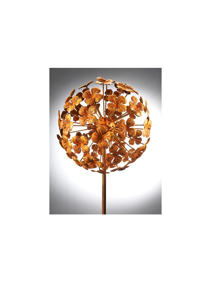 kobolo Gartendekoration FLOWERBALL24 in Braun günstig kaufen onesize