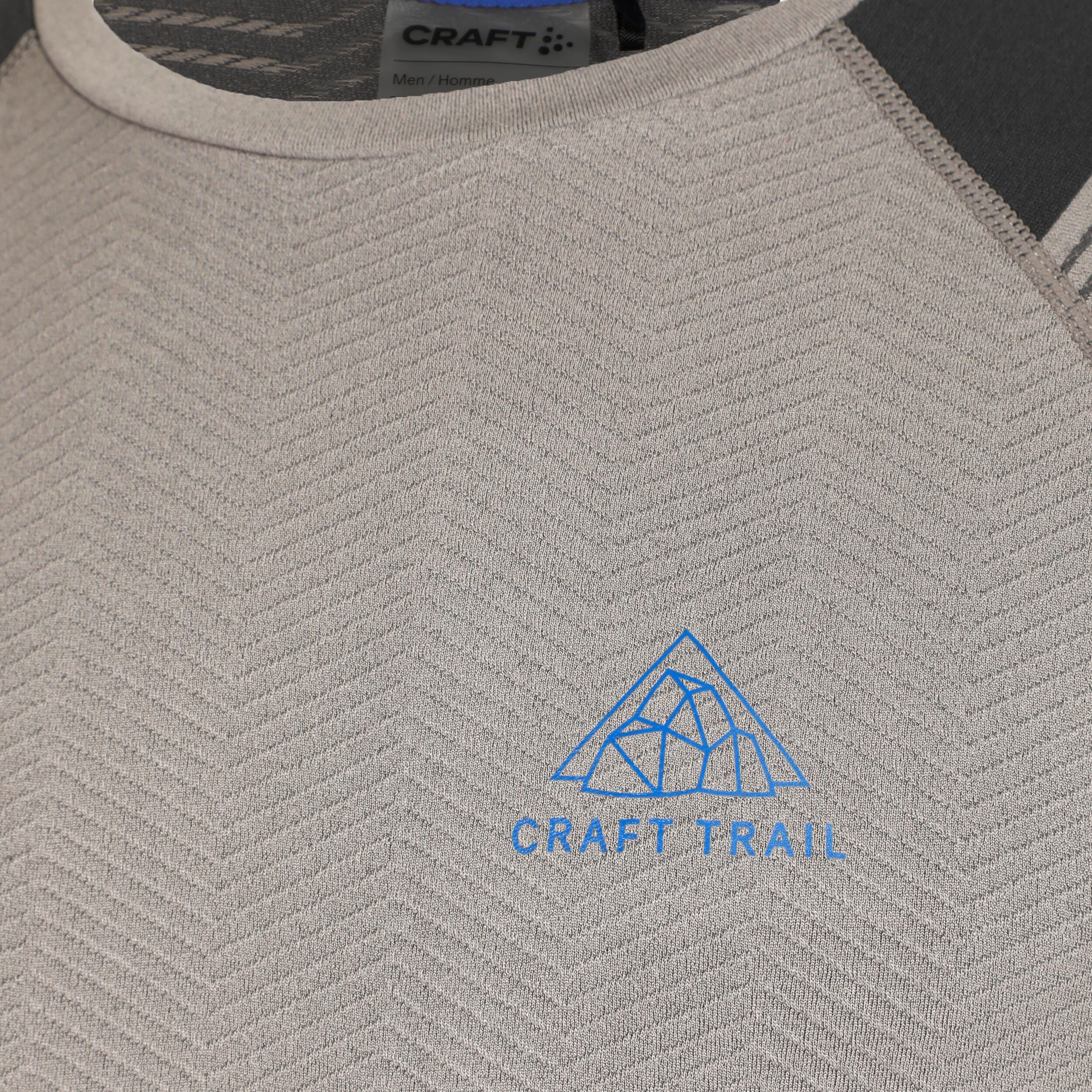 Pro Trail Fuseknit Laufshirt Herren - Grau