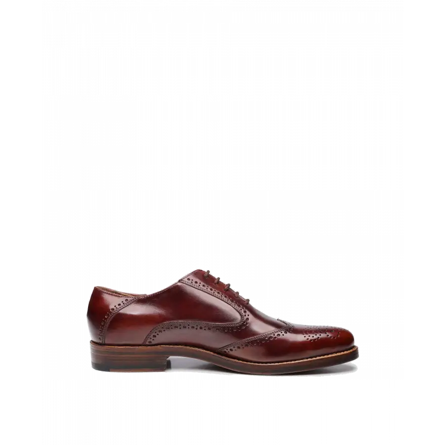 Heinrich Dinkelacker - Businessschuhe Derby MILANO FULL-BROGUE TC Toscana calf - braun