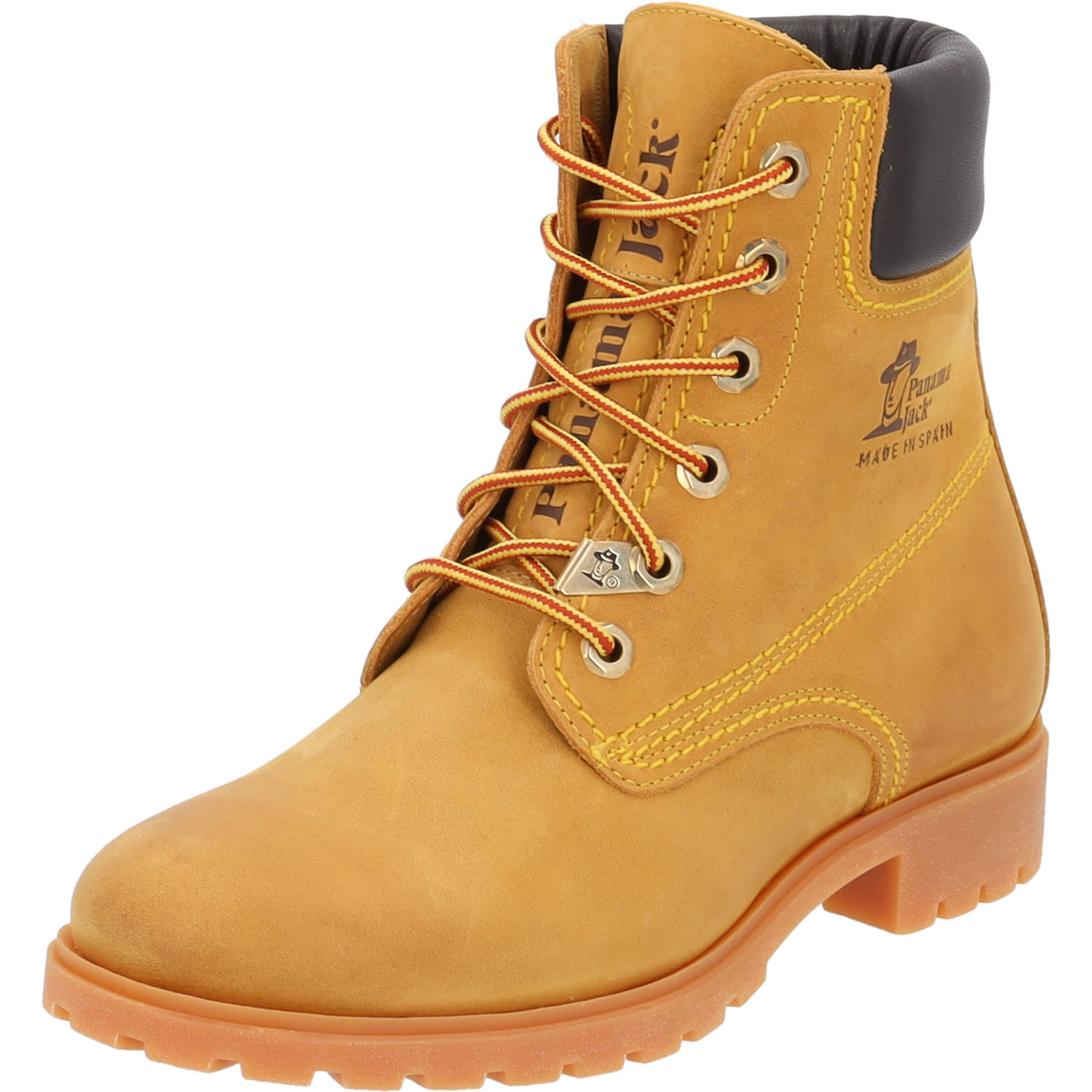 Panama Jack Panama 03 B, Schnürstiefel, Damen, Gelb (Ockergelb)