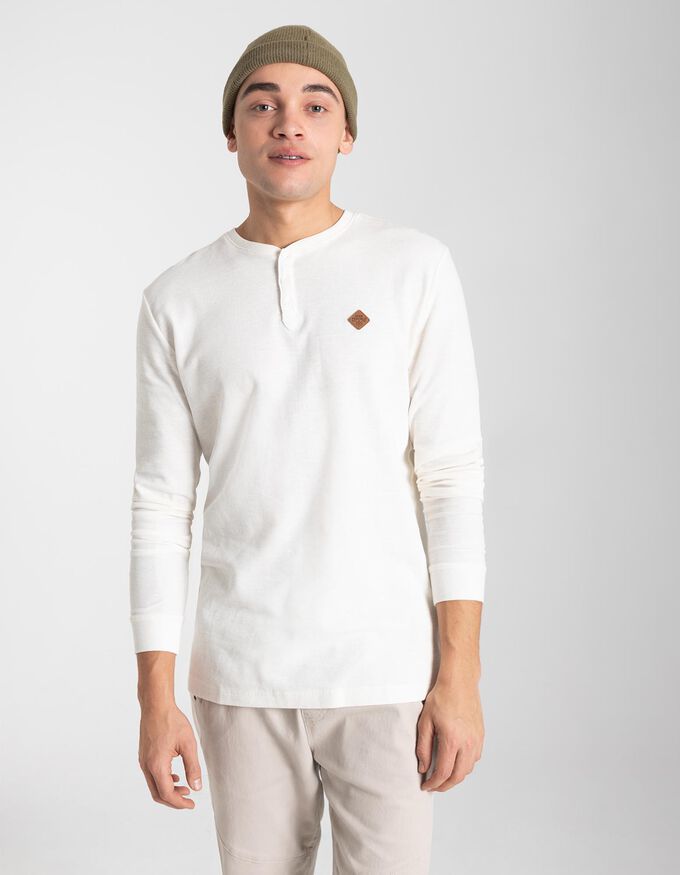 Langarmshirt - Labelpatch
