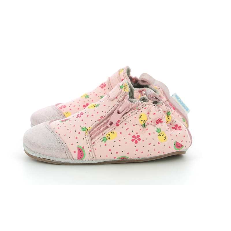Chaussons cuir Fruity Day