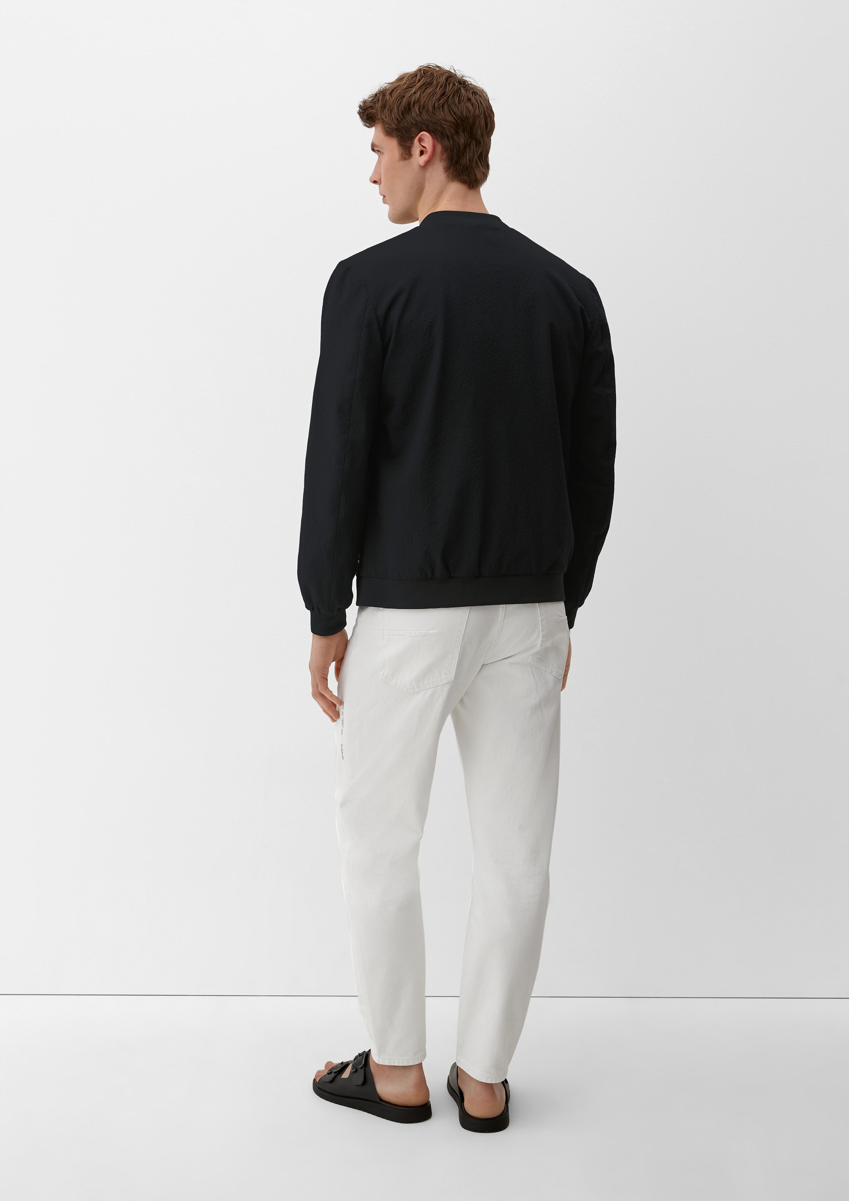 Blouson aus Seersucker  2128651-9999
