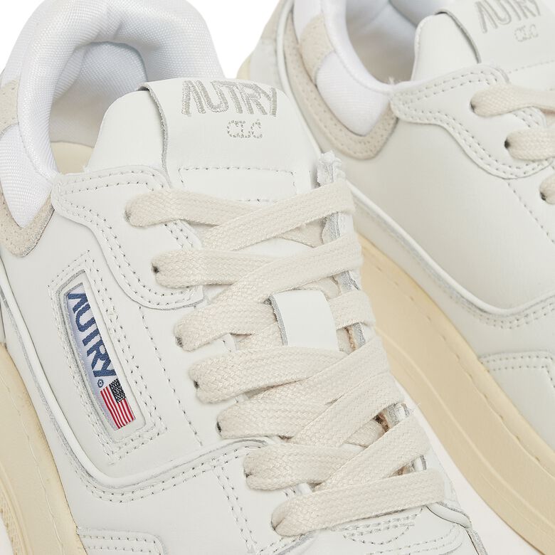 Autry Wmns CLC Low mult/mat wht