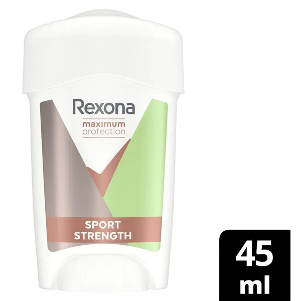 Rexona Women Maximum Protection Sport Strength antiperspirantný krém v tyčinke 45 ml