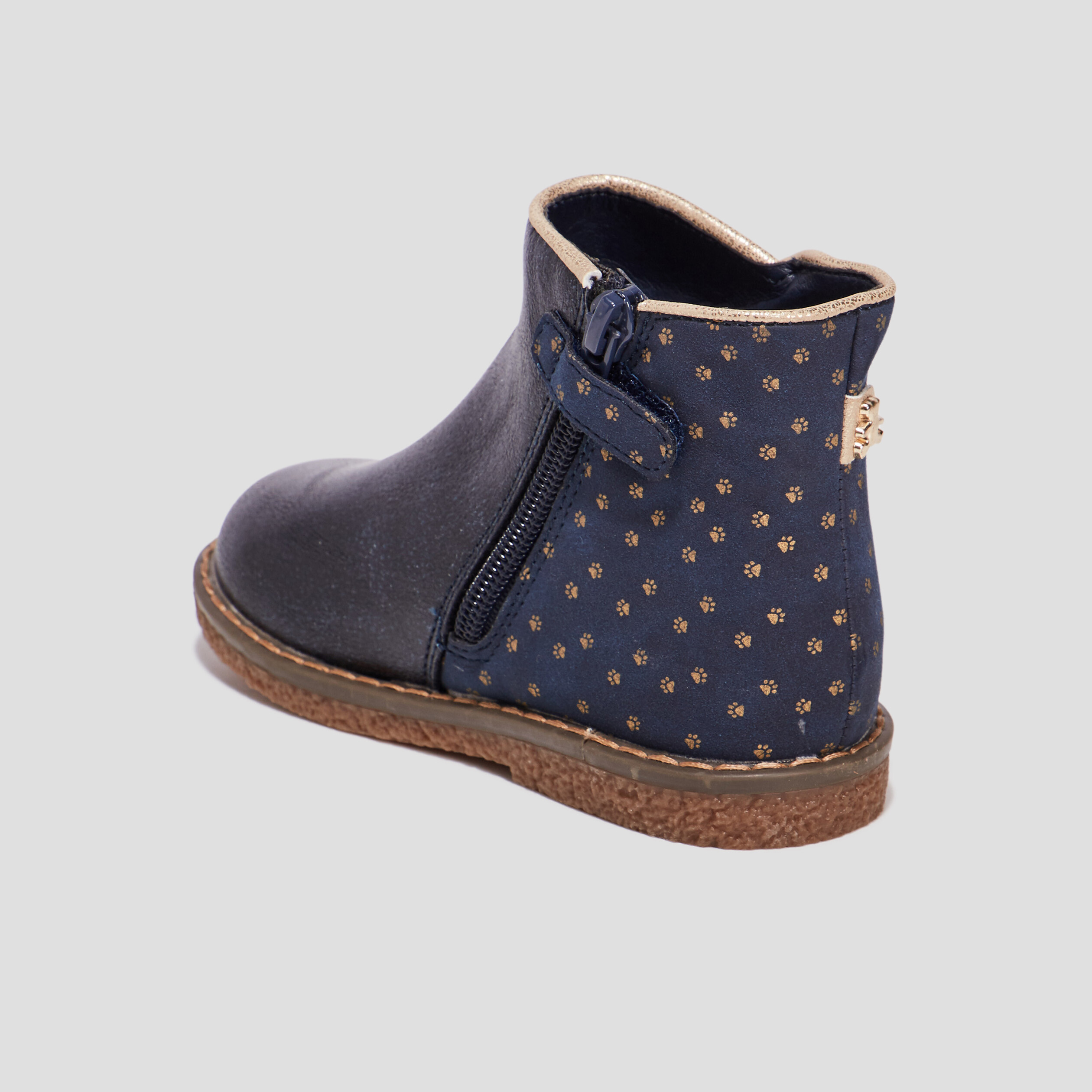Bottines Lulu Castagnette bleu marine fille | La Halle