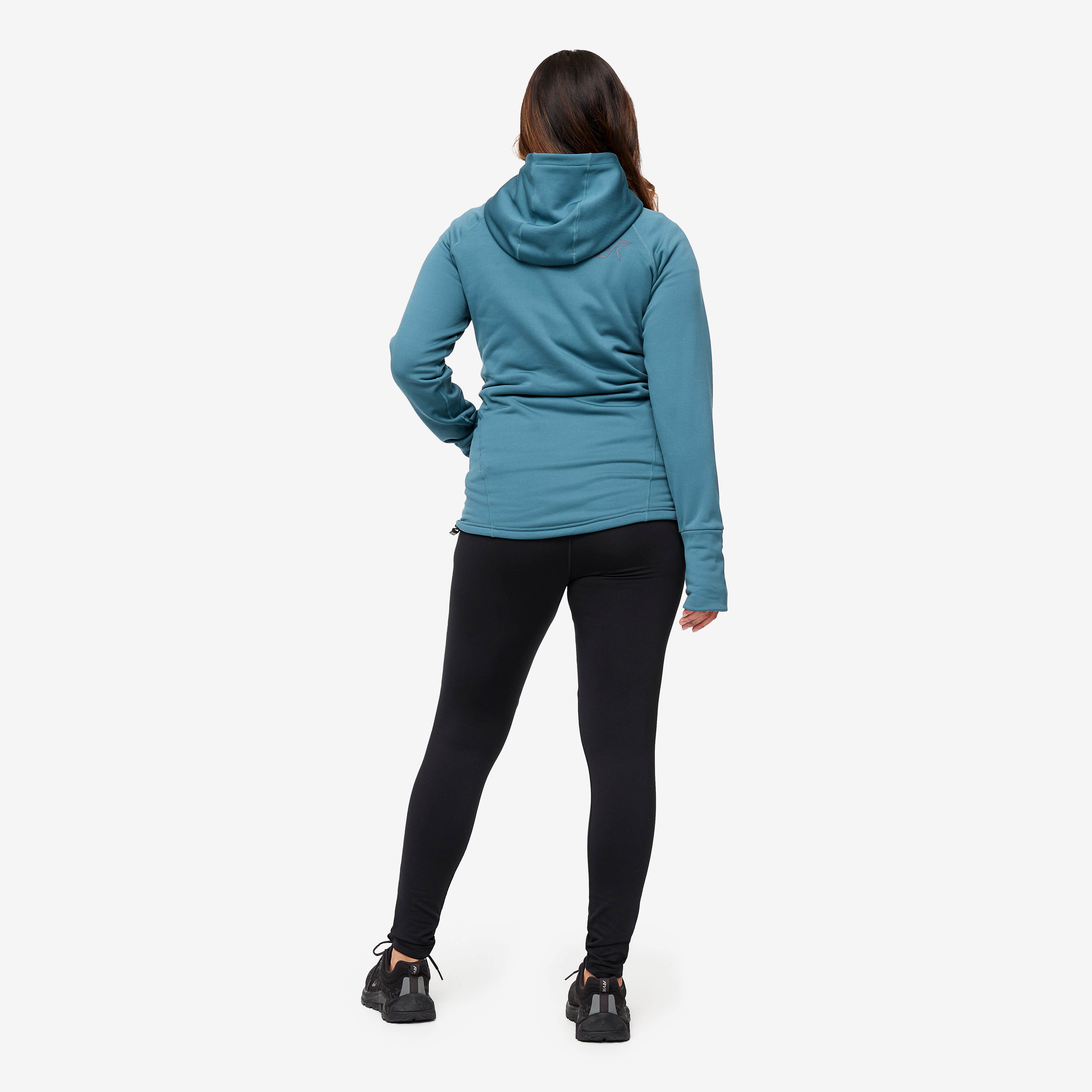 Illusion Hoodie Femme Ocean Teal