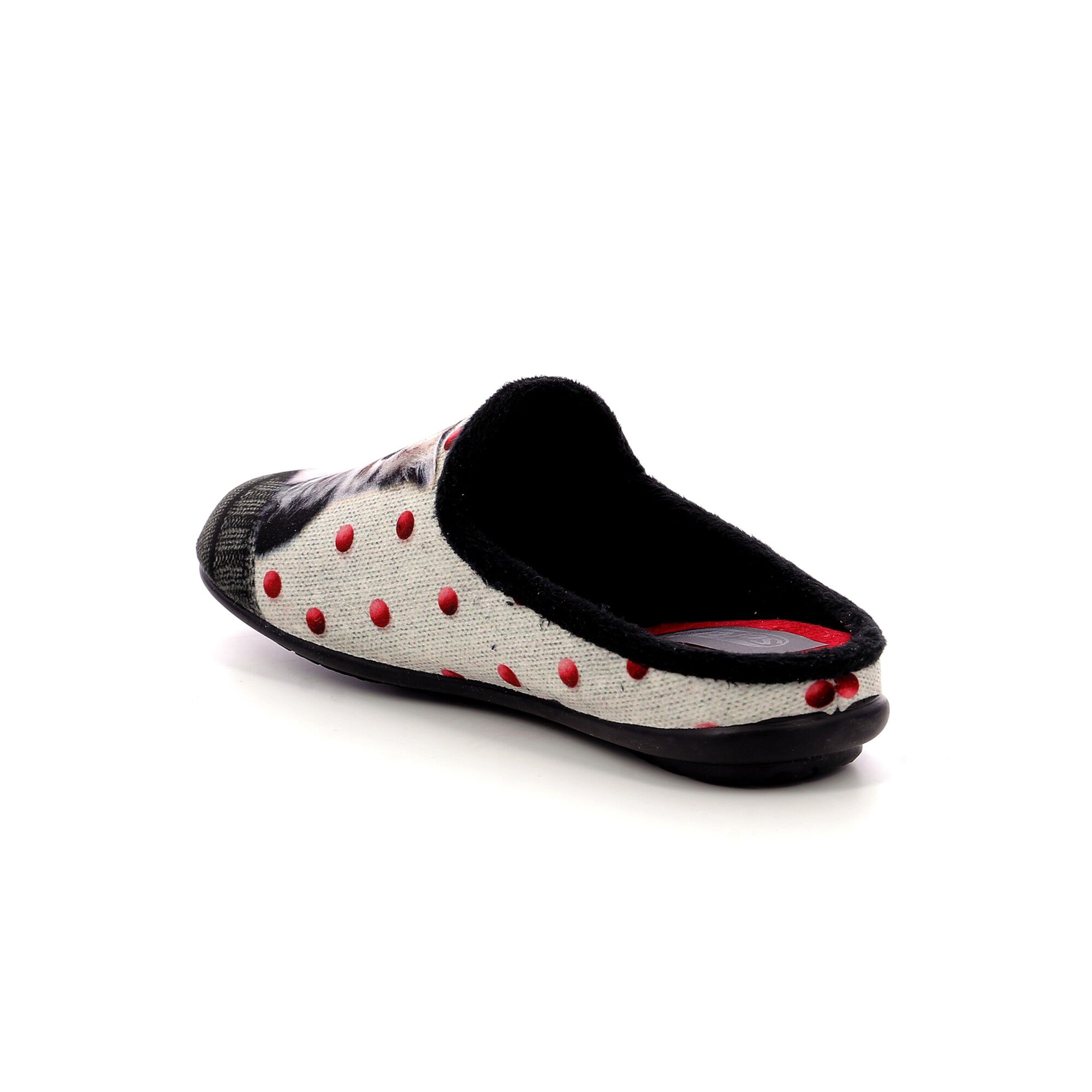 Chaussons forme mule motif chat SOFTFLEX