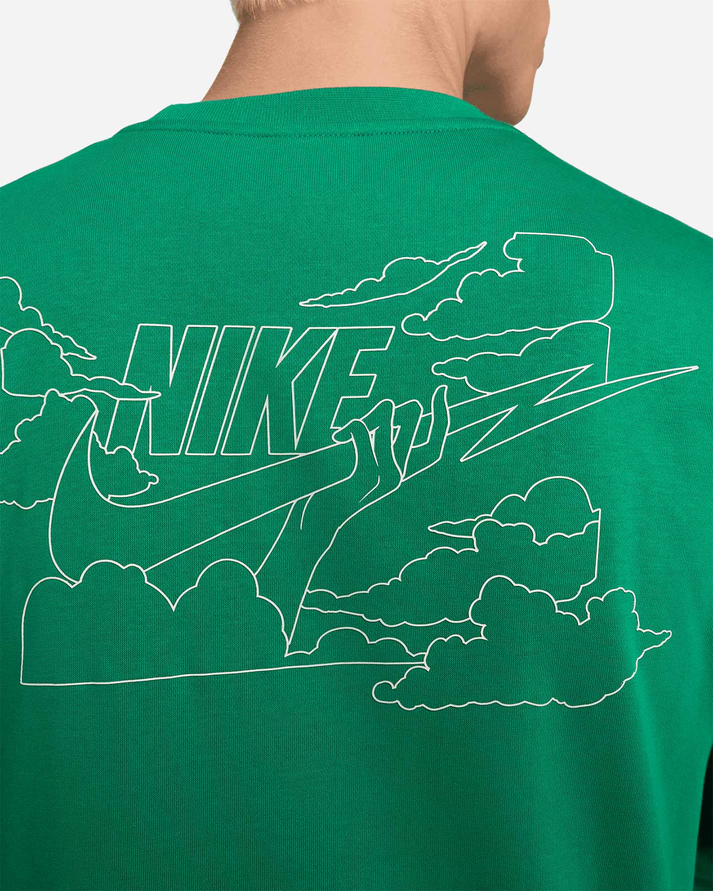 Felpa Nike Crew Club Bolt Gfx M FZ0764-365