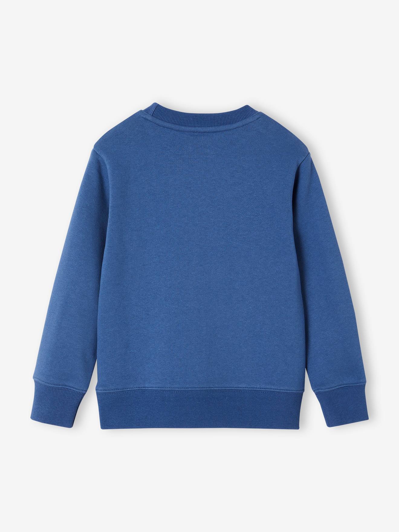 Vertbaudet Jungen Sweatshirt, personalisierbar Oeko-Tex - hellbraun